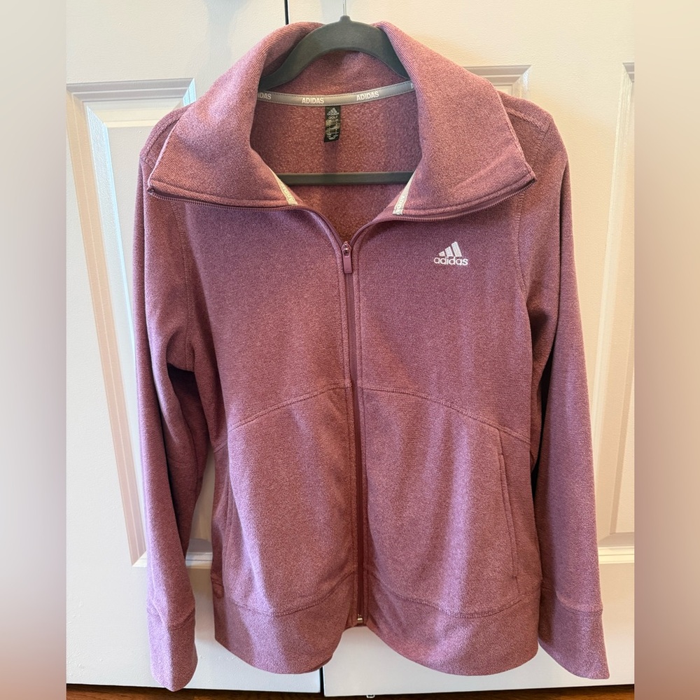Adidas Maroon Golf Jacket